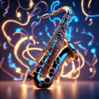 Saxophone visual #9576