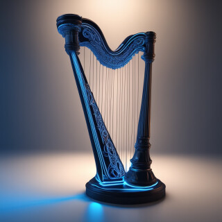 Harp visual #9563