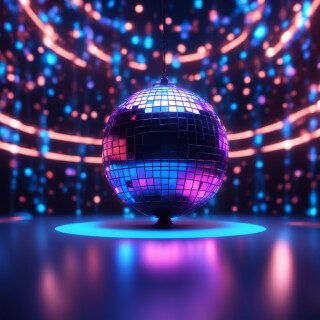 Disco ball visual #9532
