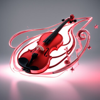 Violin visual #9602