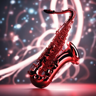 Saxophone visual #9575