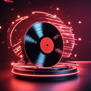 Vinyl record visual #9524