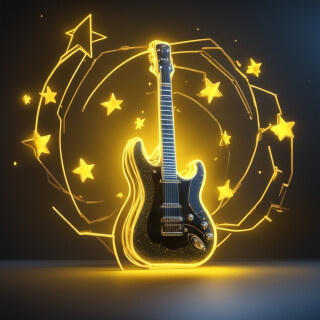 Guitar visual #9611