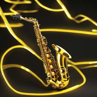 Saxophone visual #9574