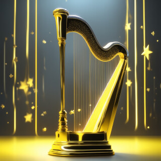 Harp visual #9561