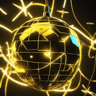Disco ball visual #9530