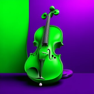 Violin visual #9600