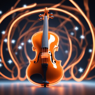 Violin visual #9598