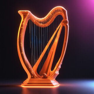 Harp visual #9560