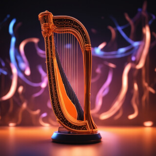 Harp visual #9558