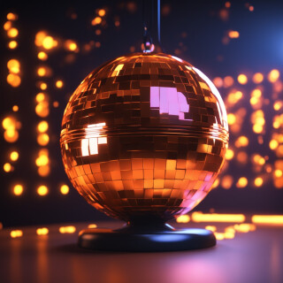 Disco ball visual #9528