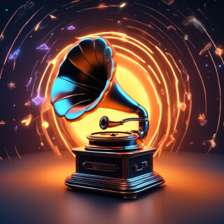 Gramophone visual #9628