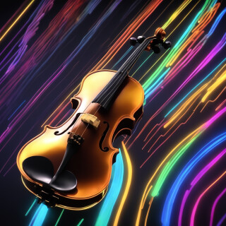 Violin visual #9599