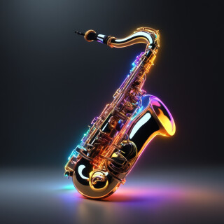Saxophone visual #9573