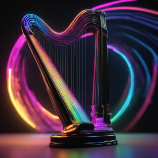 Harp visual #9559