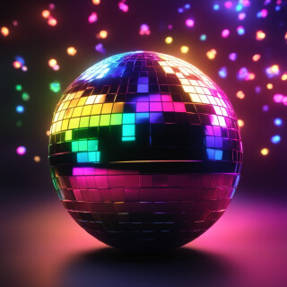 Disco ball visual #9529