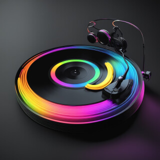 Vinyl record visual #9522