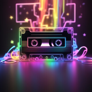 Tape recorder visual #9519
