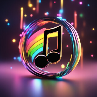 Music note visual #9506