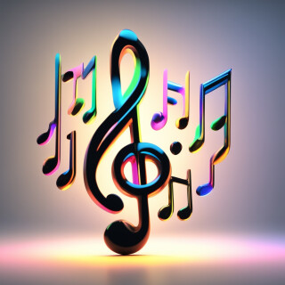 Music note visual #9502