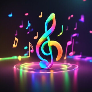 Music note visual #9503