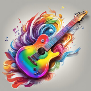 Guitar visual #9900