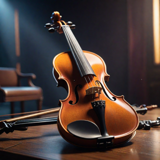 Violin visual #9876
