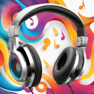 Headphones visual #9855