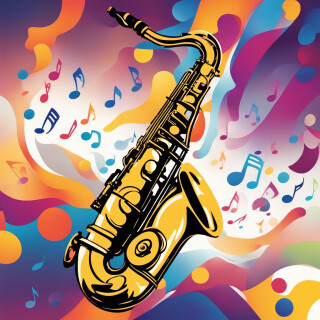 Saxophone visual #9818