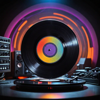 Vinyl record visual #9719