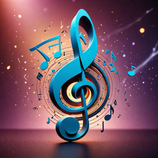 Music note visual #9710