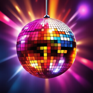 Disco ball visual #9725