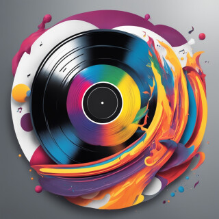 Vinyl record visual #9718