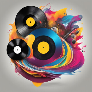 Vinyl record visual #9717