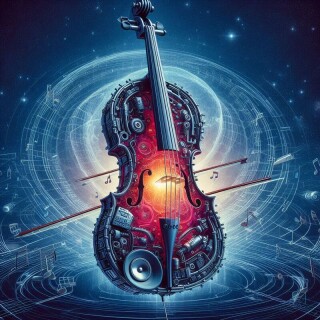 Violin visual #9874
