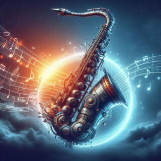 Saxophone visual #9816