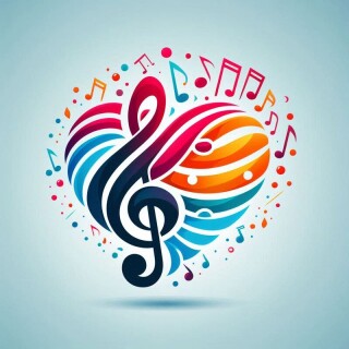 Music note visual #9705
