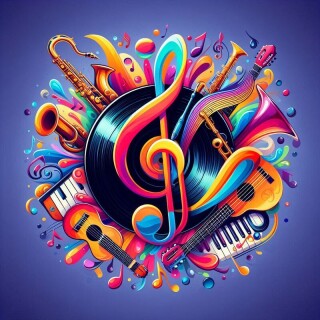 Music note visual #9703