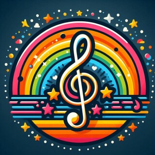 Music note visual #9701
