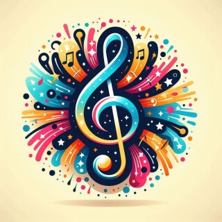 Music note visual #9699