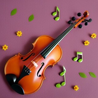 Violin visual #9871