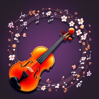 Violin visual #9870