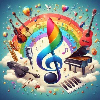 Music note visual #9687