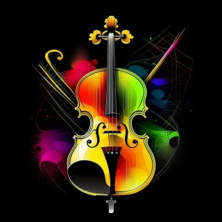Violin visual #9868
