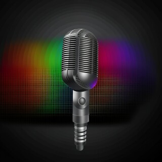 Microphone visual #9910