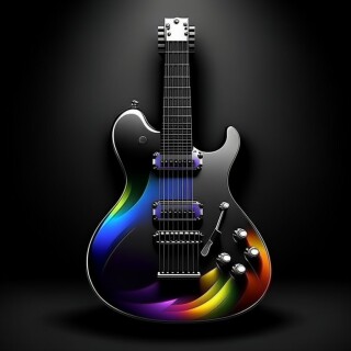 Guitar visual #9886