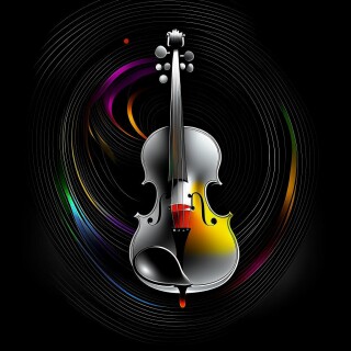 Violin visual #9867