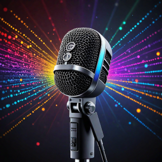 Microphone visual #9907