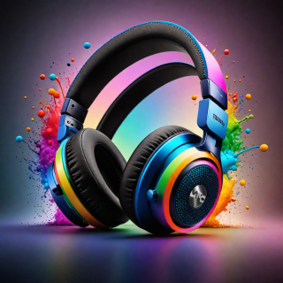 Headphones visual #9845