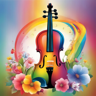 Violin visual #9863